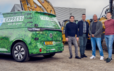 De groene toekomst van logistiek – een samenwerking van Pon Logistics, Pon Facilities en TBB Express