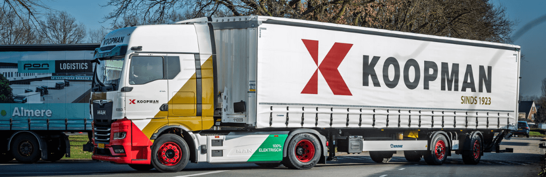 Pon Logistics zet volgende stap in emissievrije distributie met MAN eTGX